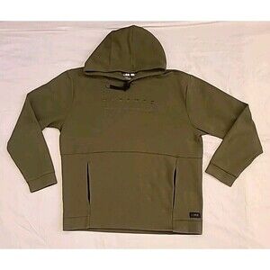 MSX By Michael Strahan OLIVE LRG Premium Ultra Soft Hoodie Jacket GYM Streetwear